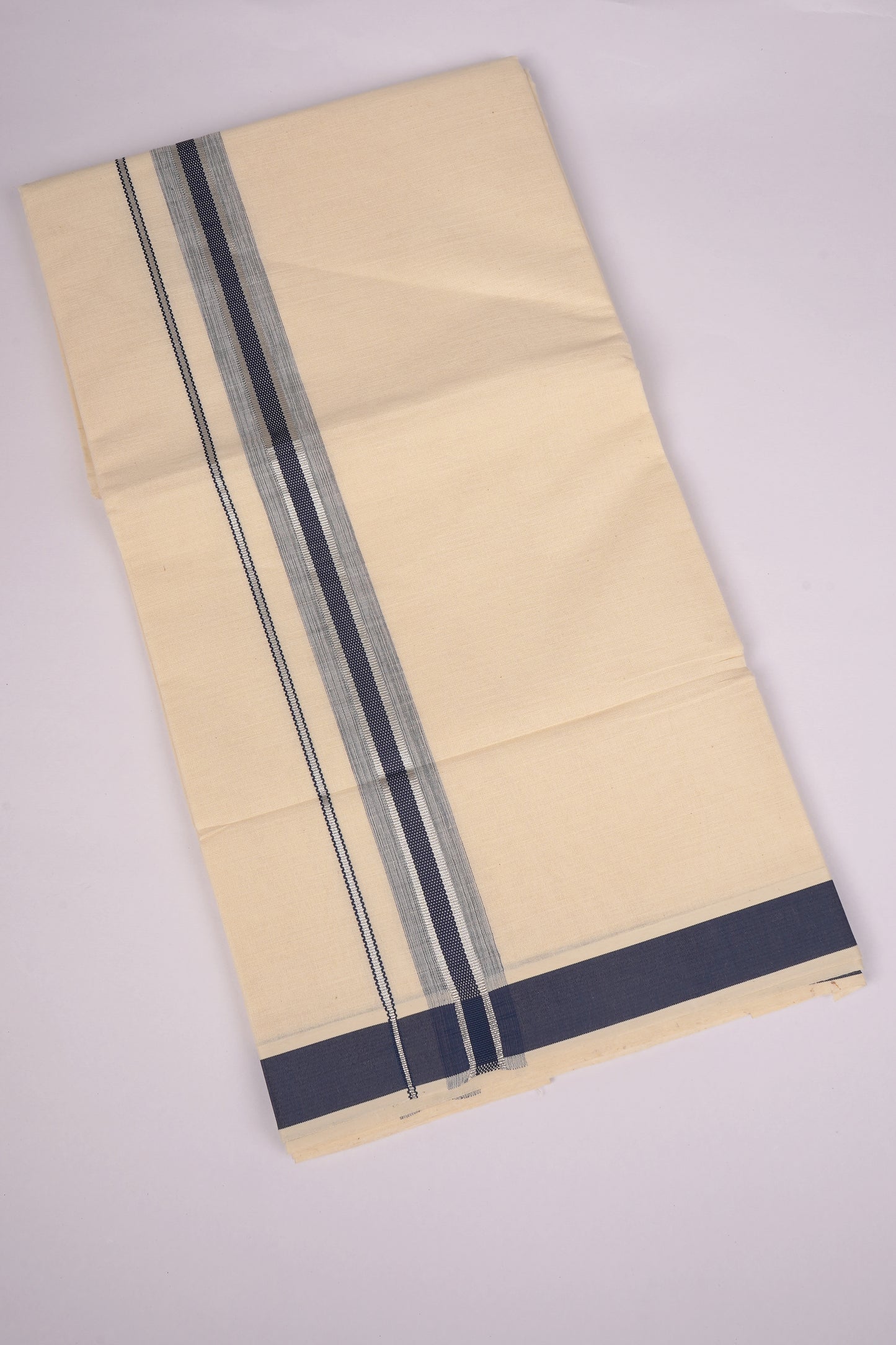 FD-187C C/D DHOTI  3.80 MTR-Blue