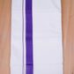 FCD-366 W/D DHOTI 3.80 MTR-Purple