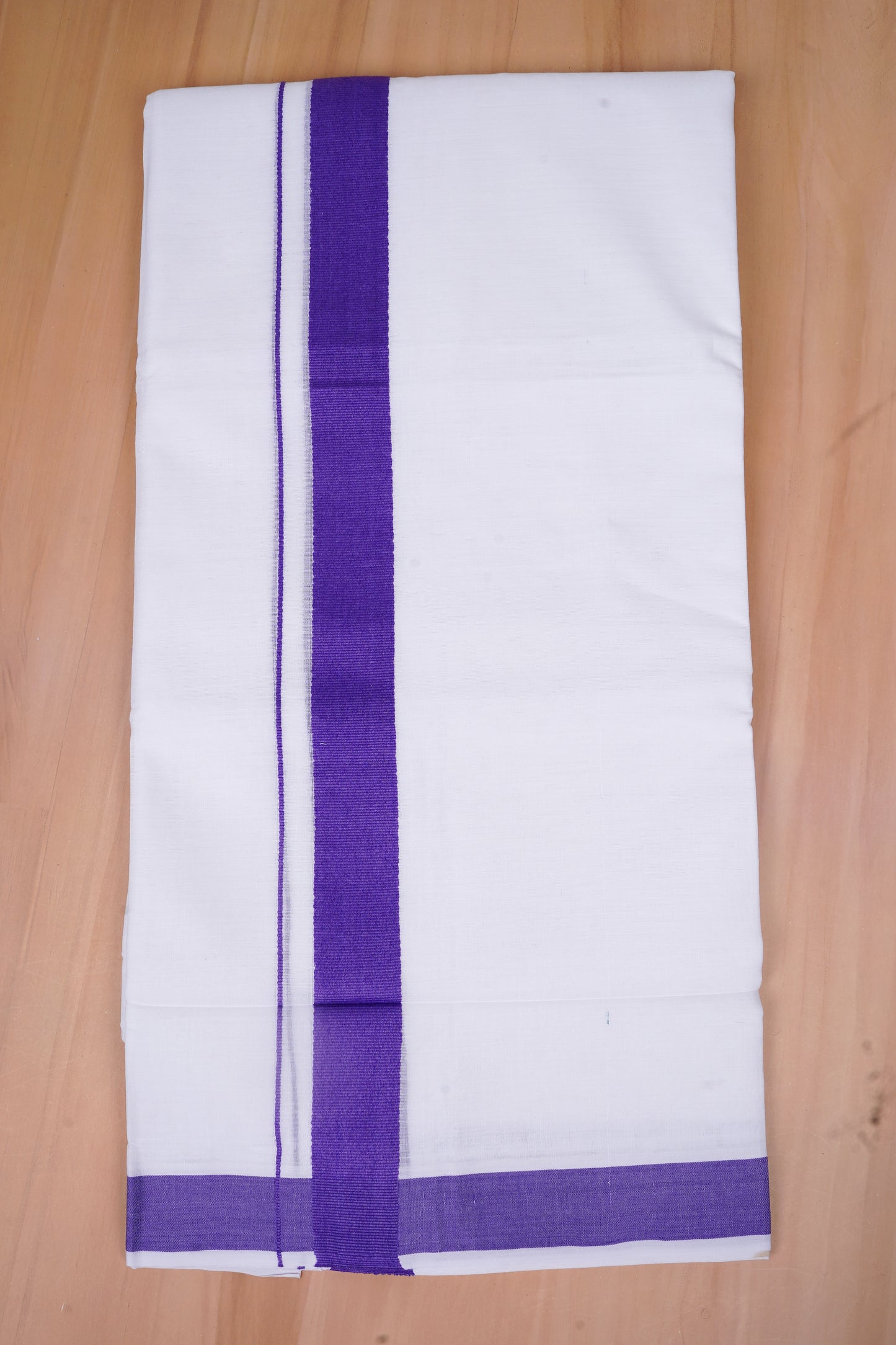 FCD-366 W/D DHOTI 3.80 MTR-Purple
