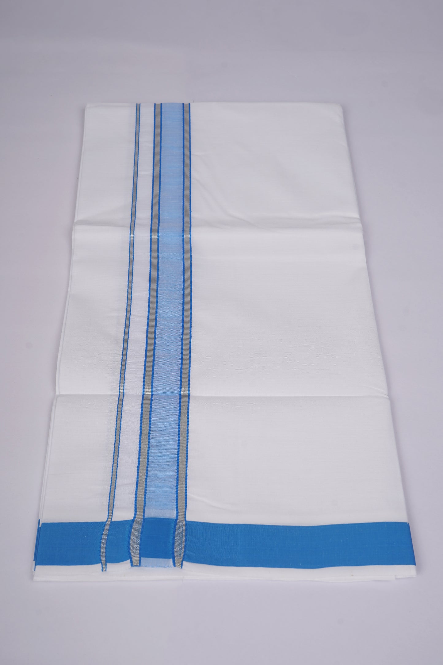 FS-105 W/S DHOTI  2.00 MTR - Blue