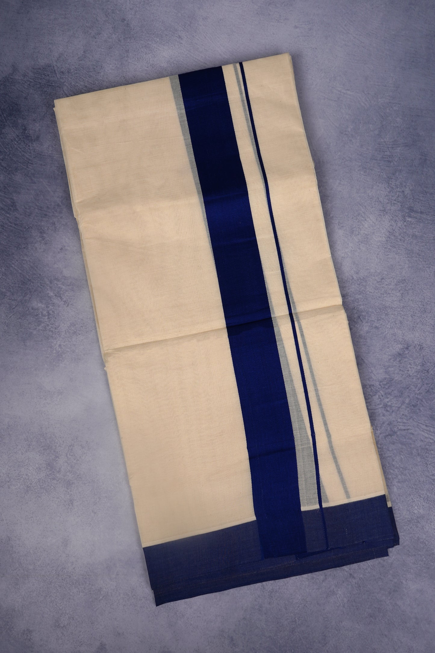 FCD-77C C/D DHOTI  4.00 MTR-Dark Blue