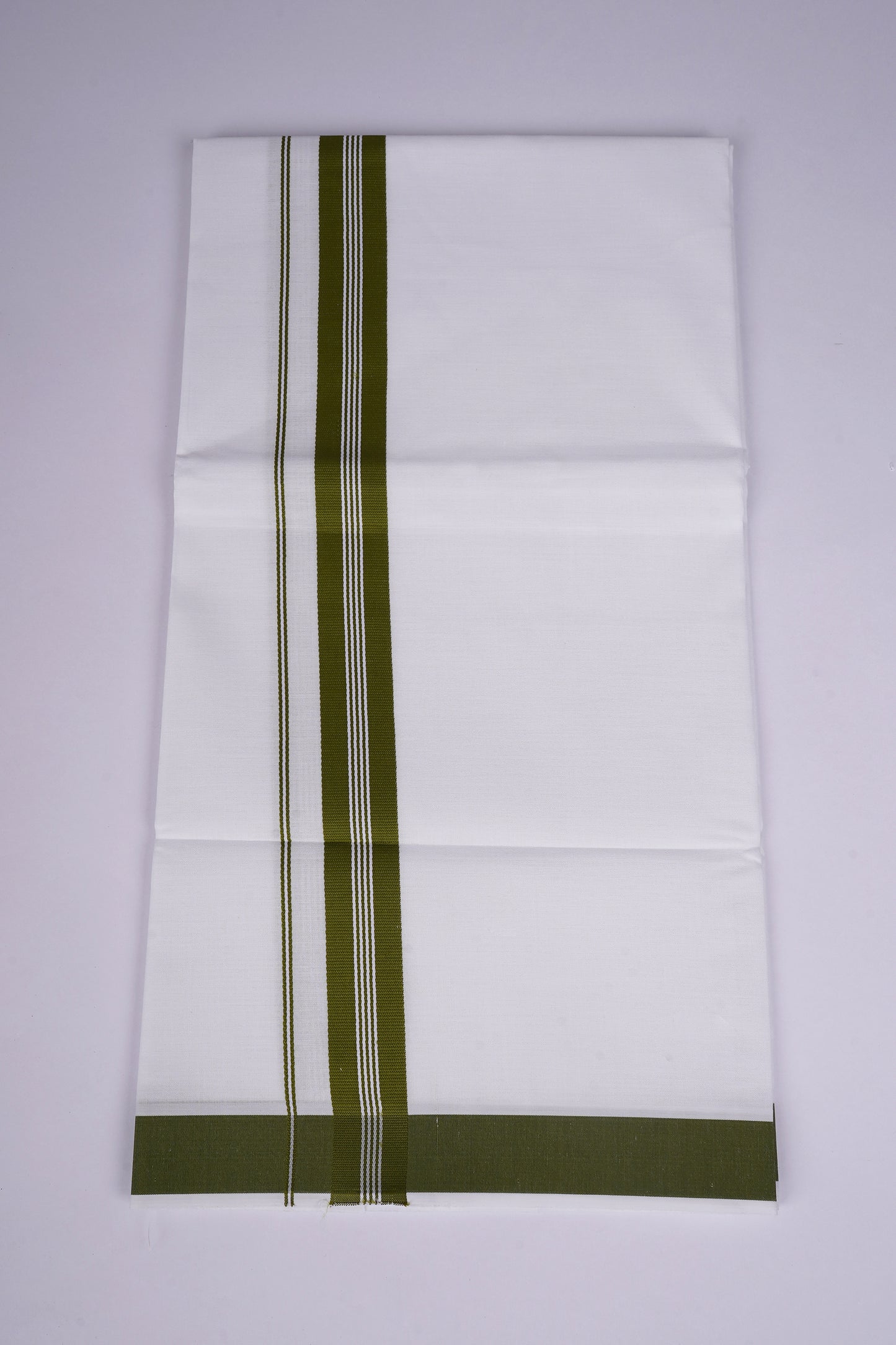 FS-125 W/S DHOTI  1.90 MTR - Dark Green