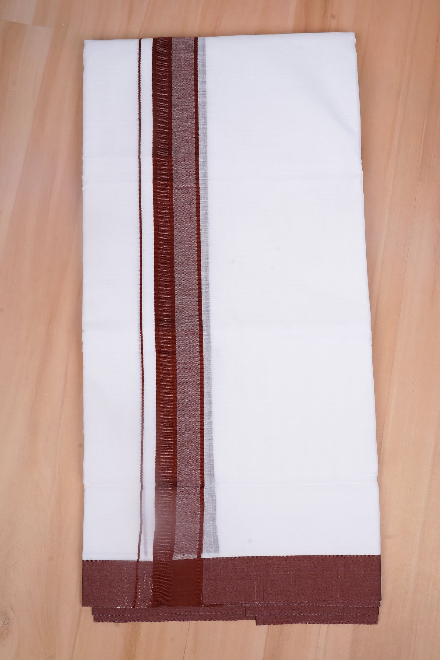 FCD-395 W/D DHOTI 3.80 MTR - Brown