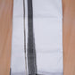 FCD-607 W/D DHOTI 3.80 MTR - Dark Gray