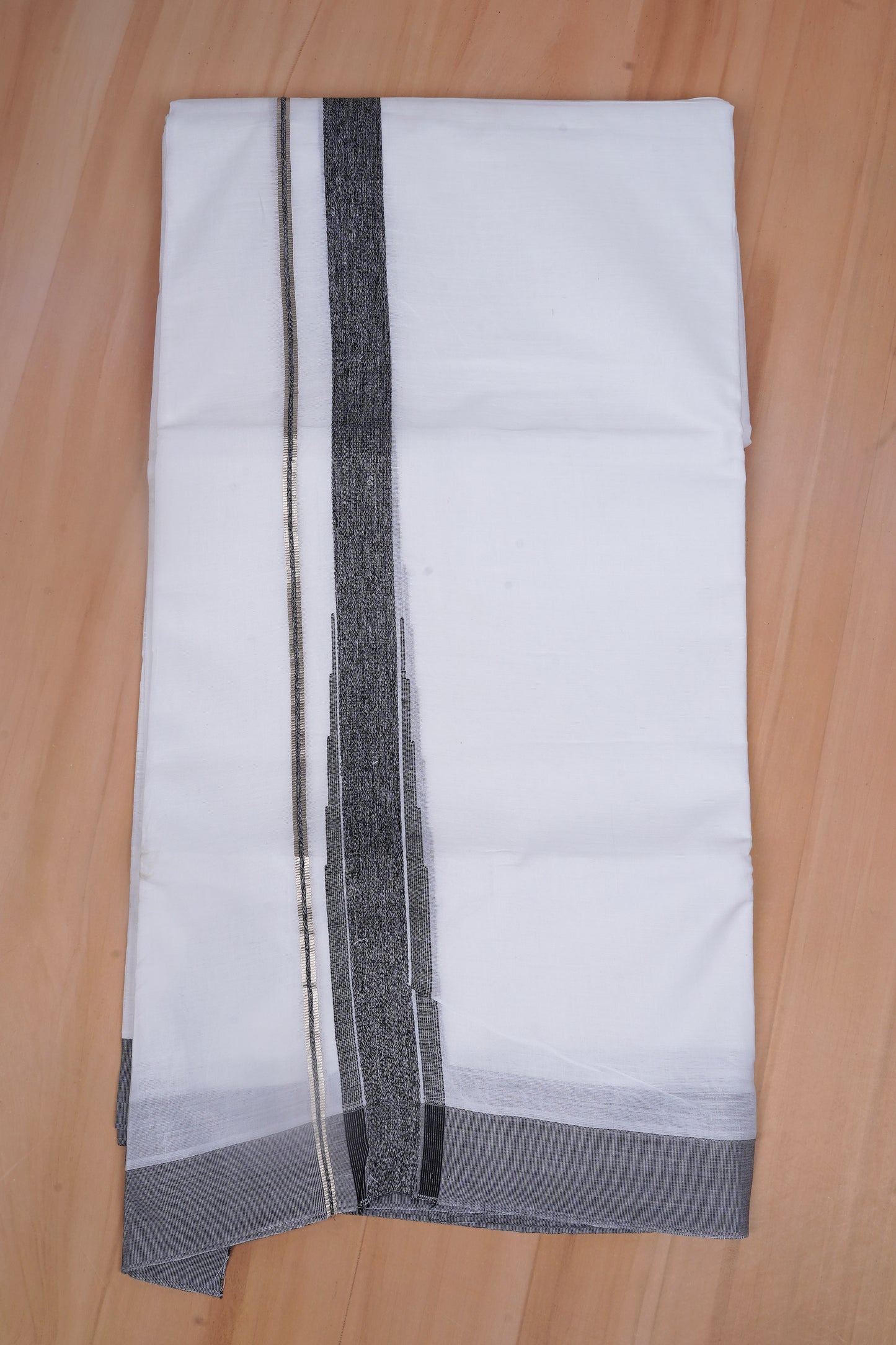 FCD-607 W/D DHOTI 3.80 MTR - Dark Gray