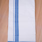 FCD-471 W/D DHOTI 3.80 MTR - Blue