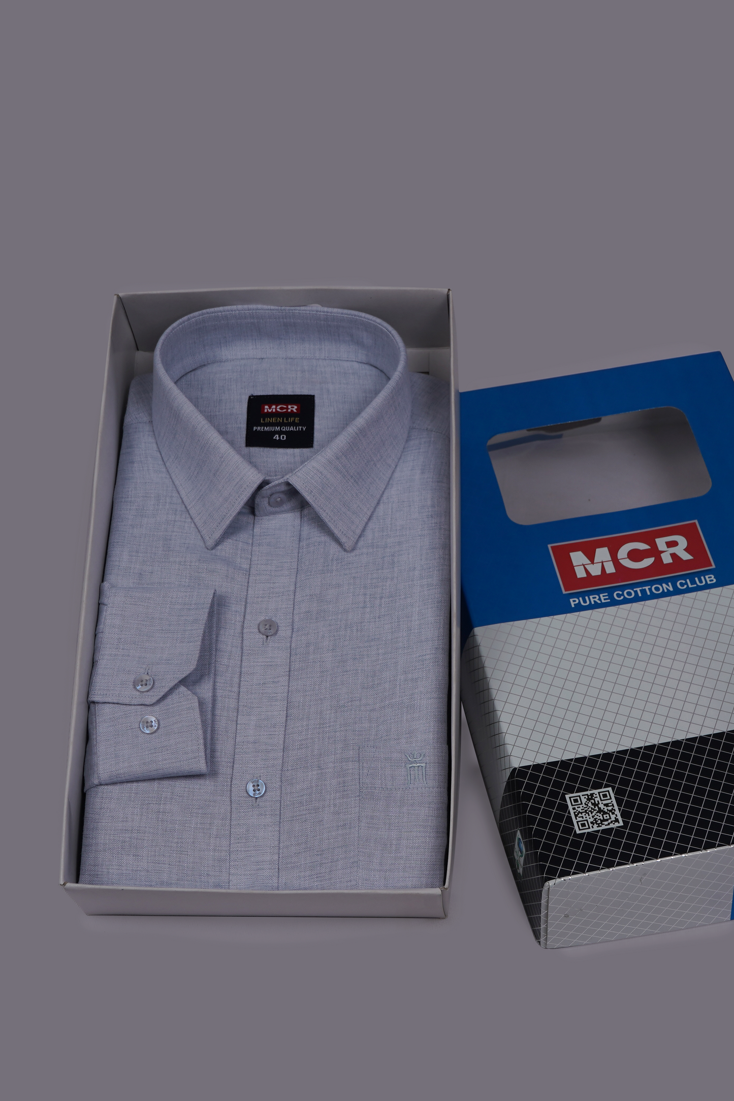 MCR LINEN LIFE 93103 Full Sleeve Formal Color Shirt For Men