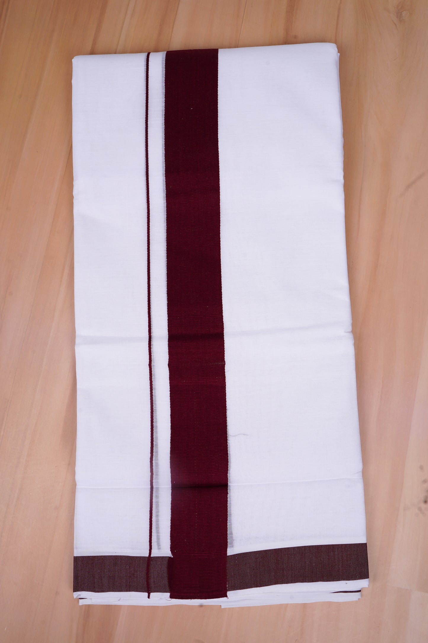 FCD-333 W/D DHOTI 3.80 MTR- Coffee Brown