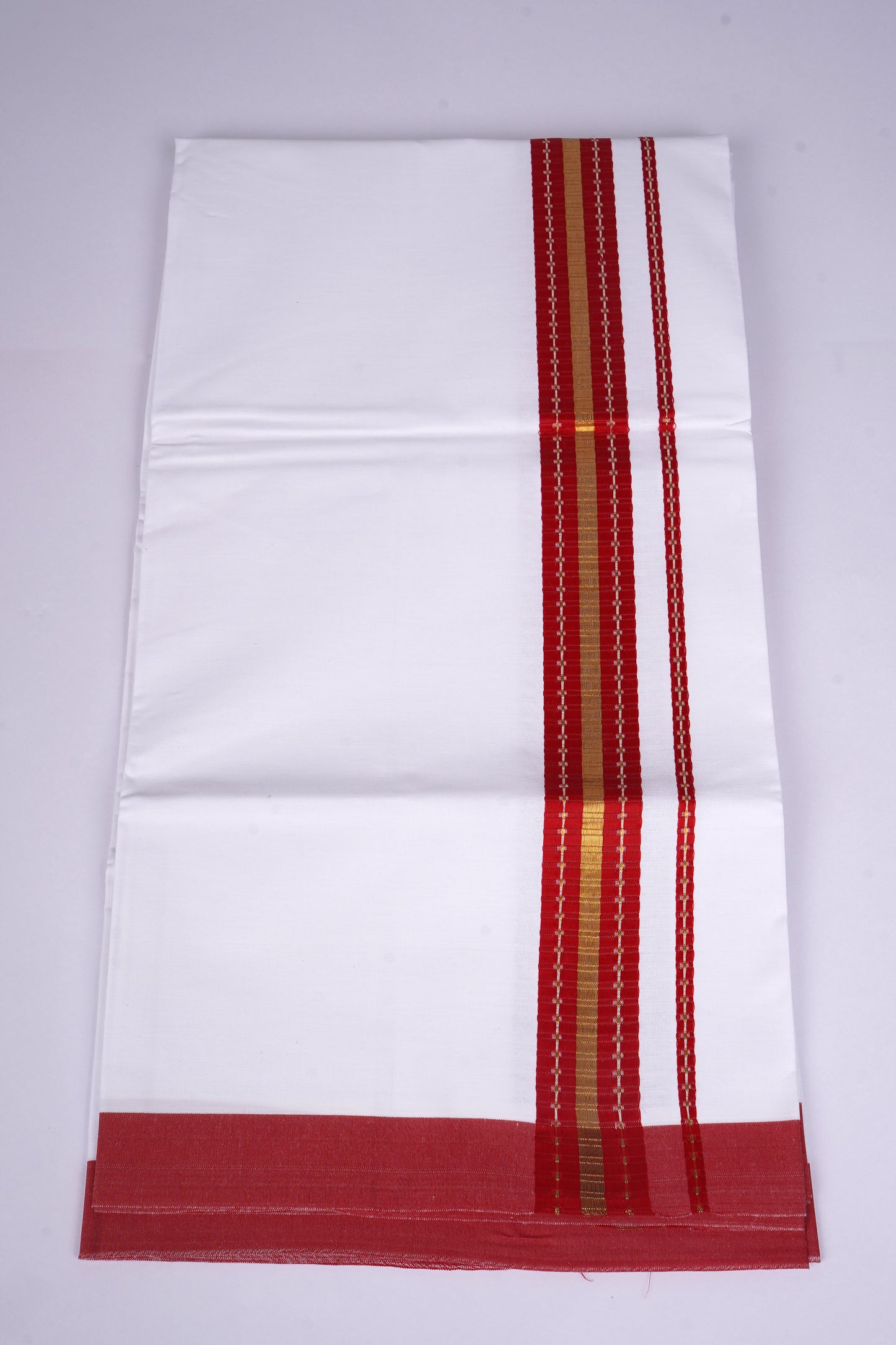 FS-108 W/S DHOTI  2.00 MTR -Red