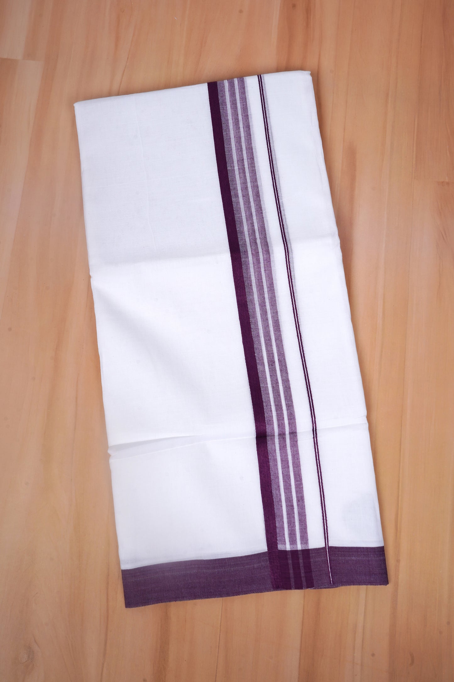 FCD-586 W/D DHOTI 3.80 MTR - Purple