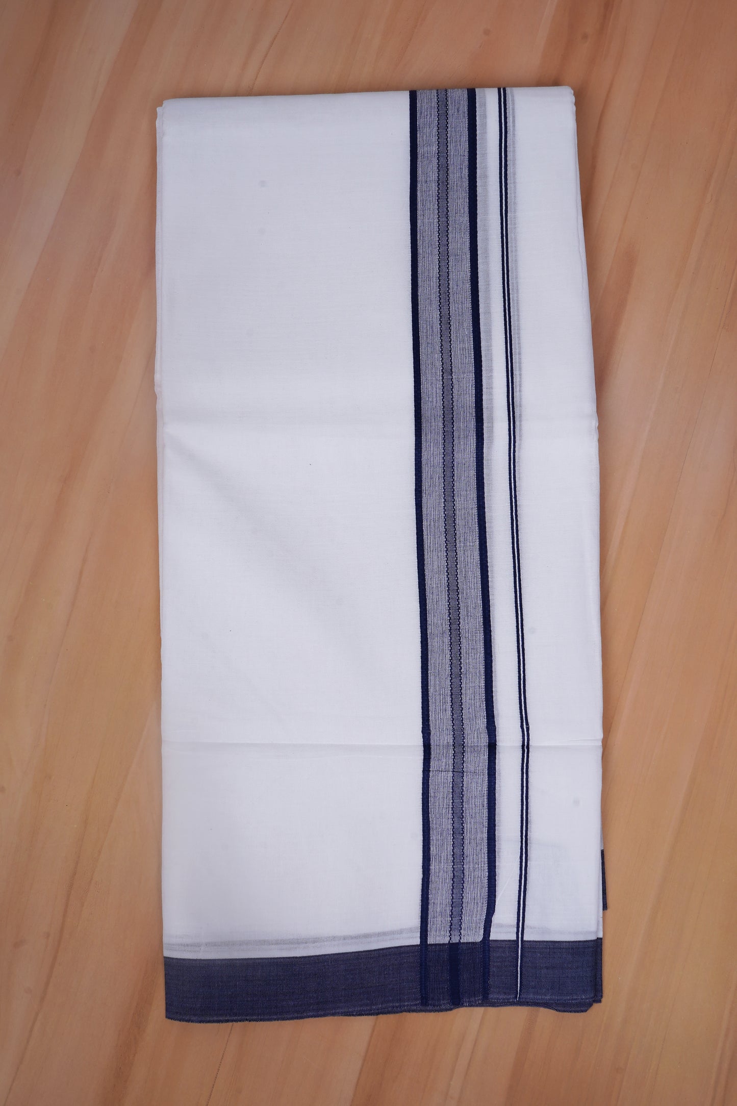 FCD-588 W/D DHOTI 3.80 MTR - Dark Blue