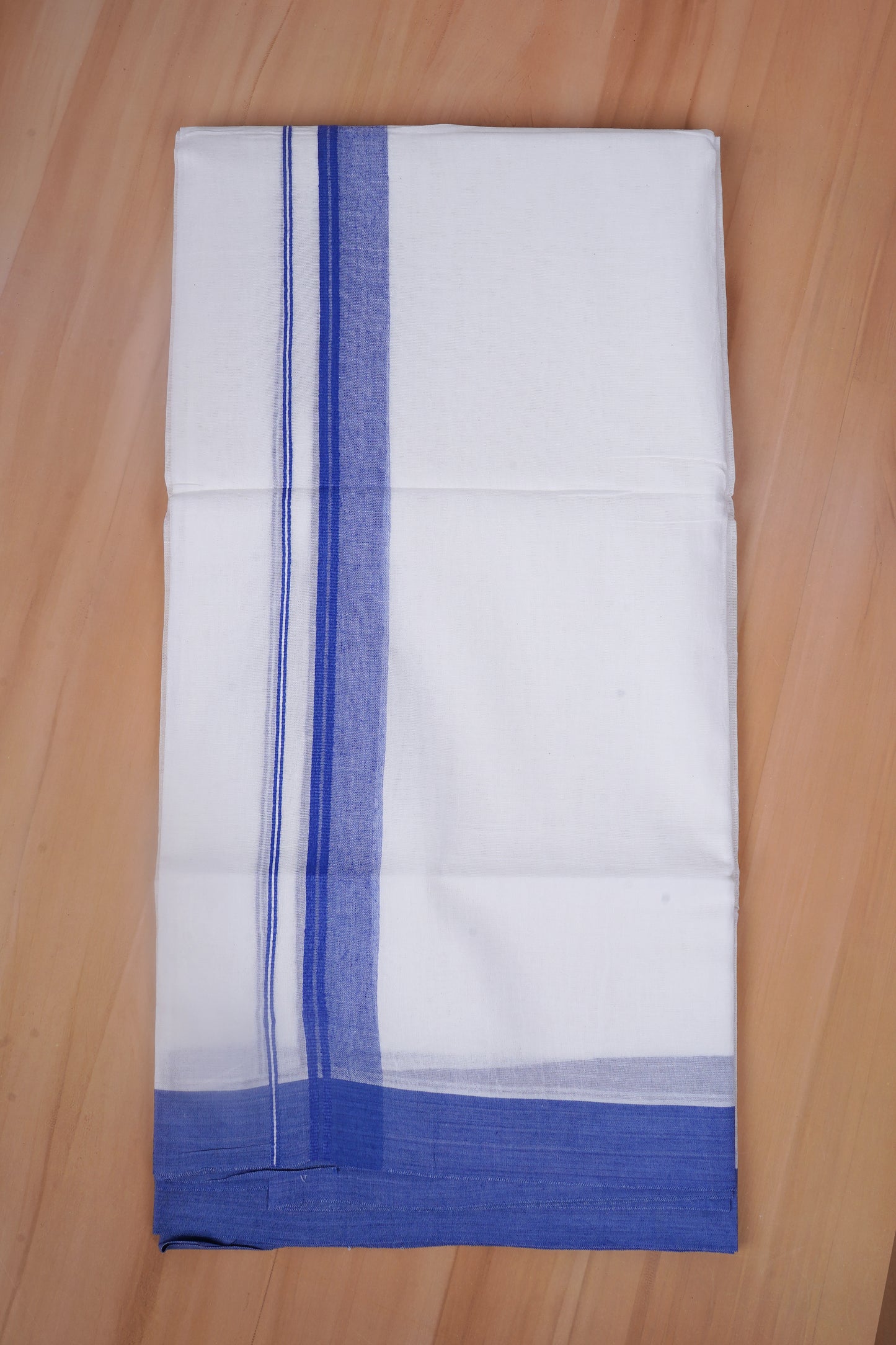 FCD-579 W/D DHOTI 3.80 MTR - Blue