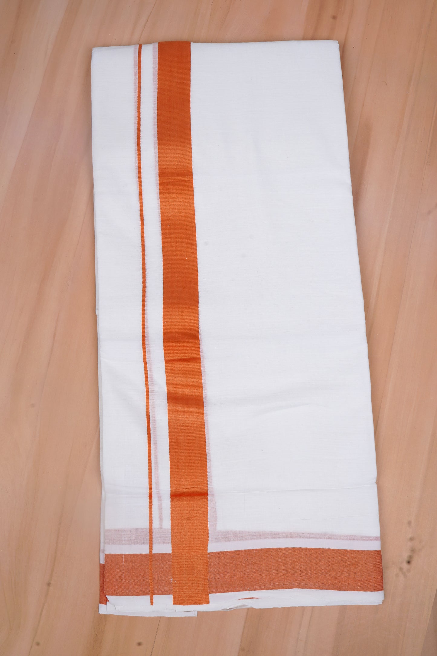 FCD-381 W/D DHOTI 3.80 MTR - Orange