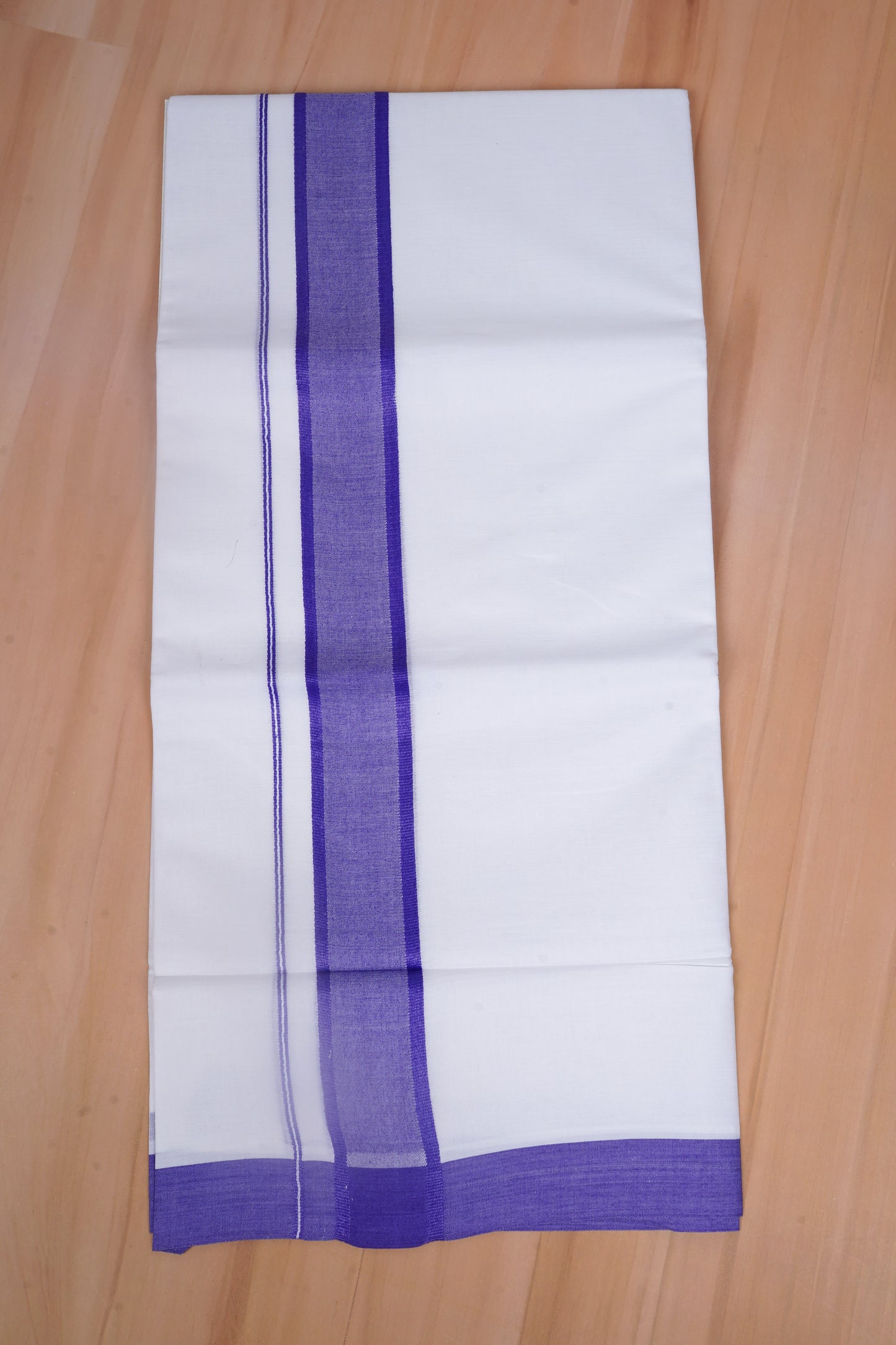 FCD-74 W/D DHOTI 3.80 MTR-Ink Blue