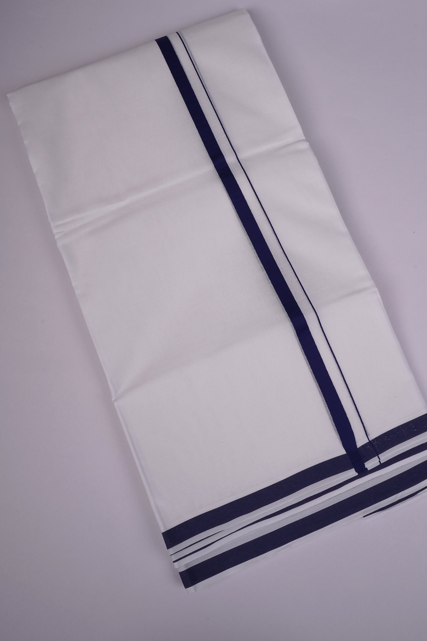HD-23 W/D DHOTI  4.00 MTR-Blue