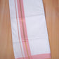 FCD-606 W/D DHOTI 3.80 MTR - Light pink