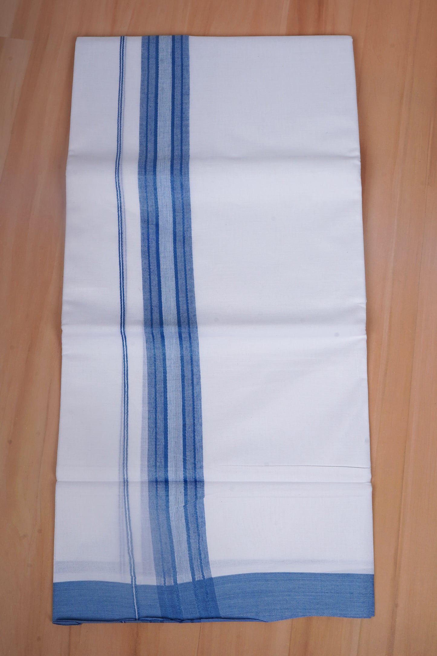 FCD-617 W/D DHOTI 3.80 MTR - Sky Blue