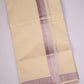 RGD-01C CREAM DOUBLE DHOTI  4.00 MTR