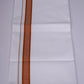 FS-119 W/S DHOTI  1.90 MTR - Light Orange