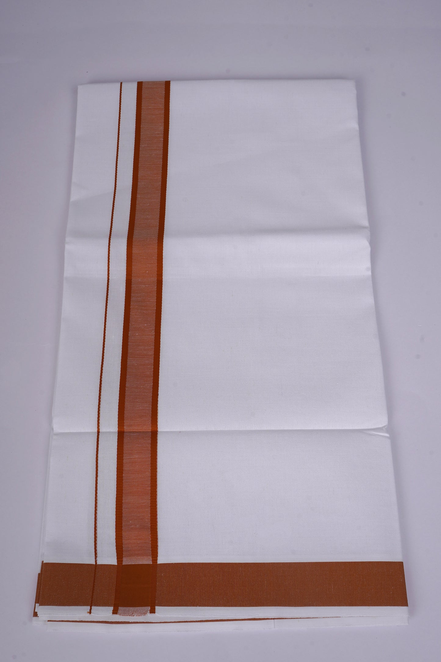 FS-119 W/S DHOTI  1.90 MTR - Light Orange