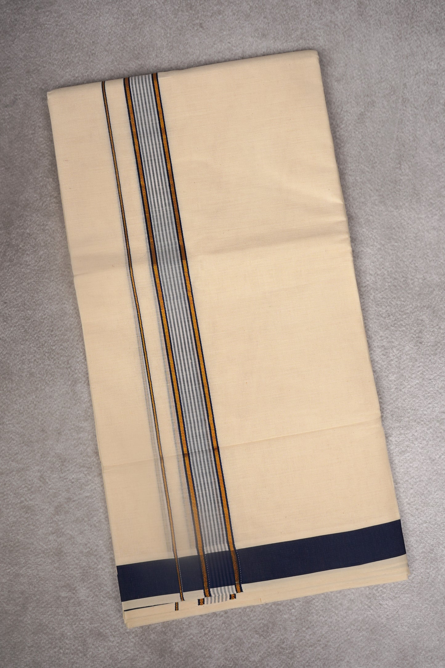 FD-186C C/D DHOTI  3.80 MTR-Blue