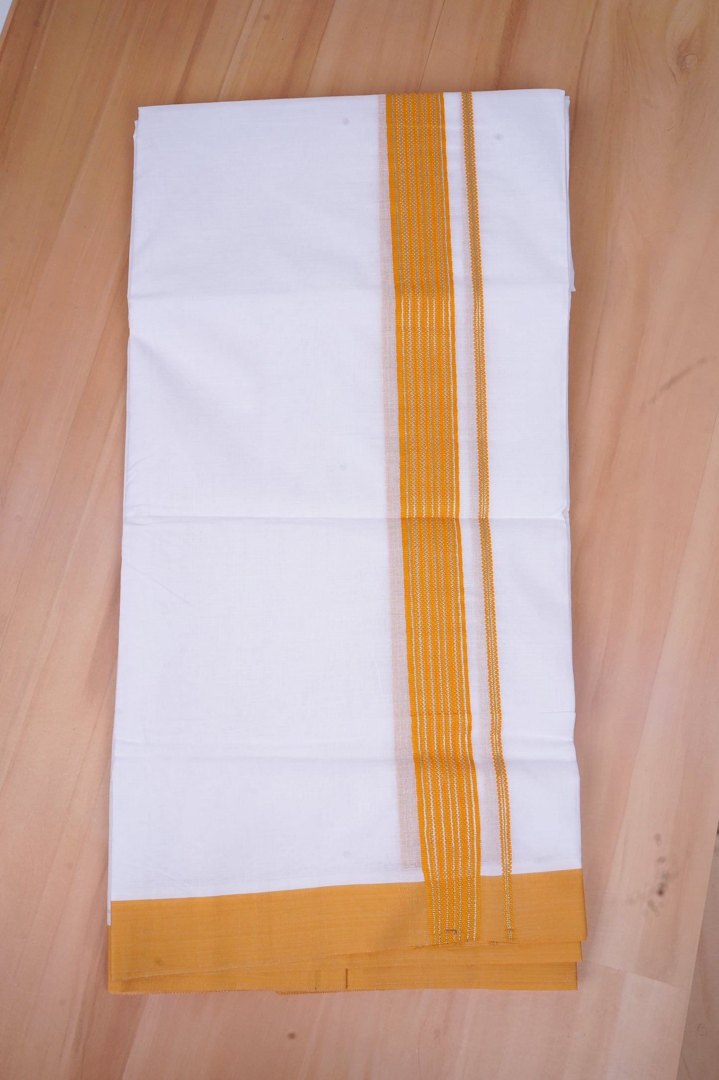 FCD-470 W/D DHOTI 4.00 MTR - Yellow