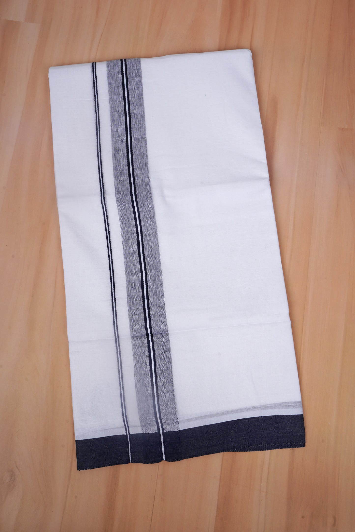 FCD-571 W/D DHOTI 3.80 MTR - Dark Blue