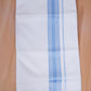 FCD-416 W/D DHOTI 3.80 MTR - Blue