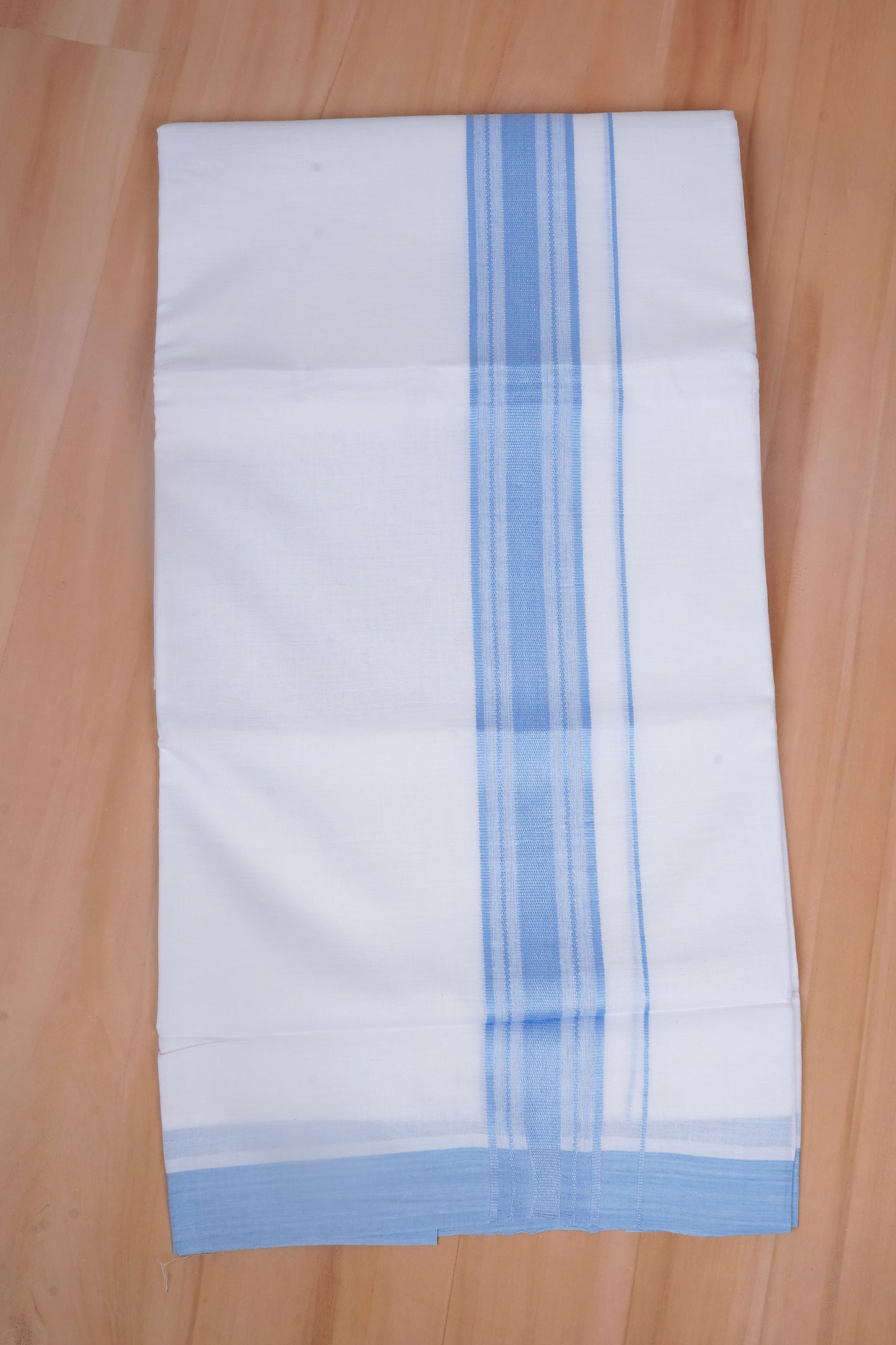 FCD-416 W/D DHOTI 3.80 MTR - Blue