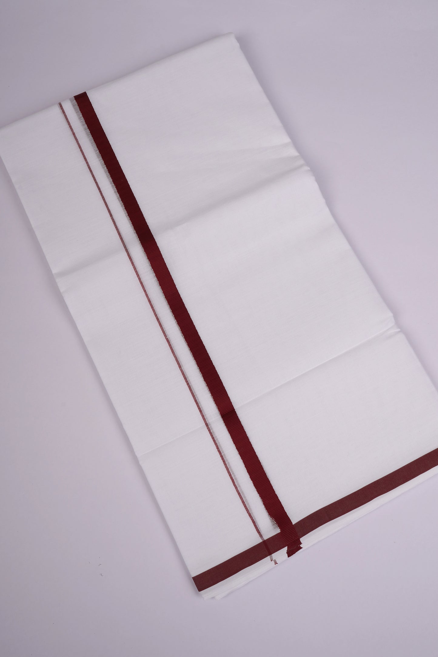 HD-17 W/D DHOTI  3.80 MTR-Maroon