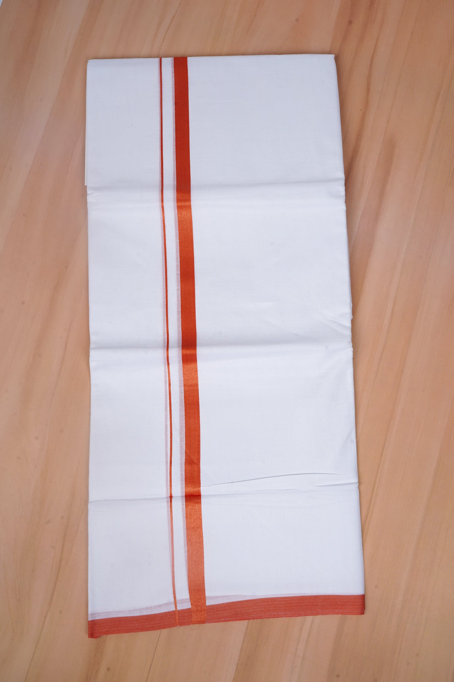 FCD-81 W/D DHOTI 3.80 MTR- Orange