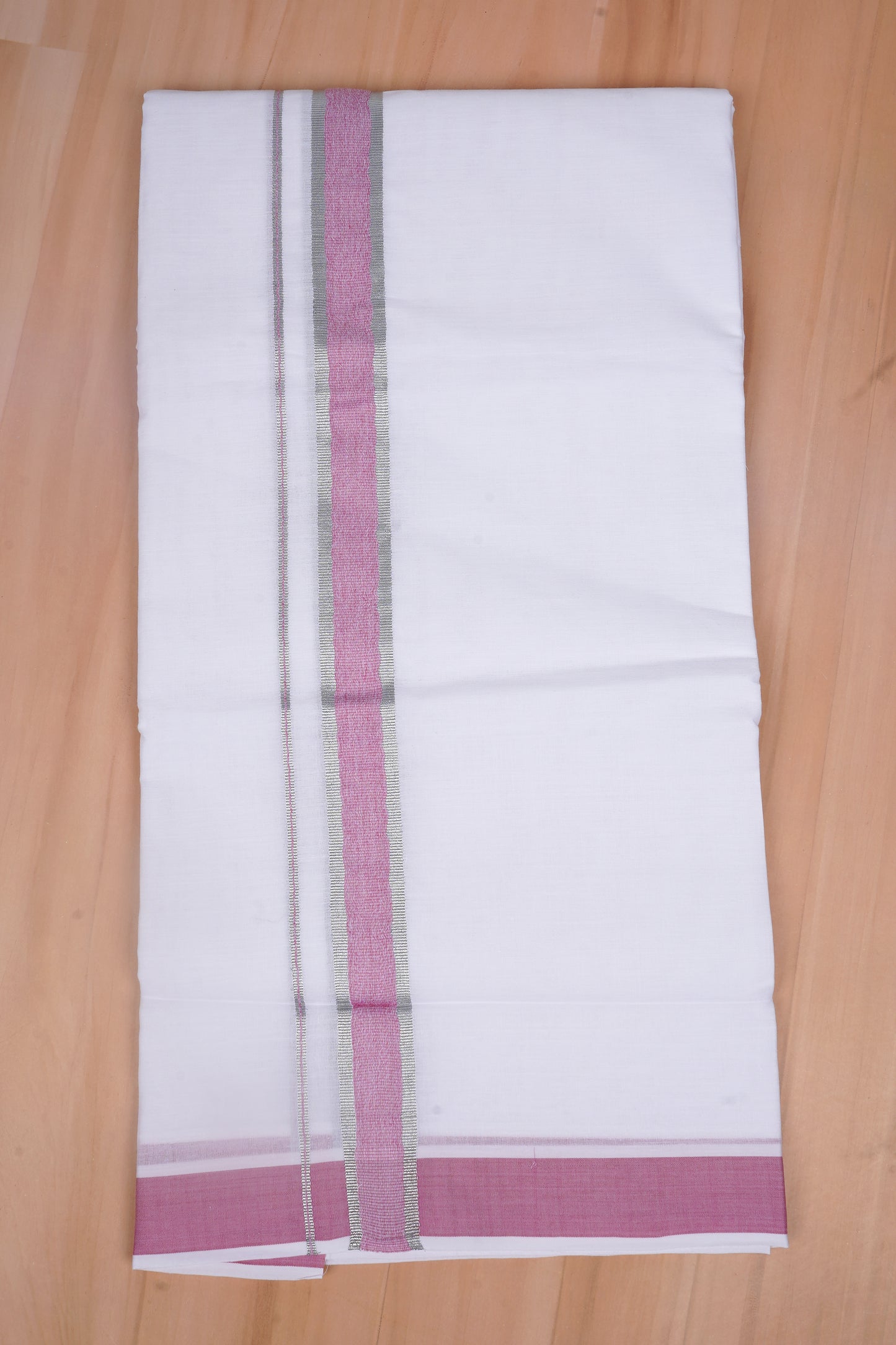 FCD-505 W/D DHOTI 3.80 MTR-Dark Pink