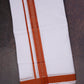 FD-176 W/D DHOTI 3.80 MTR-Orange