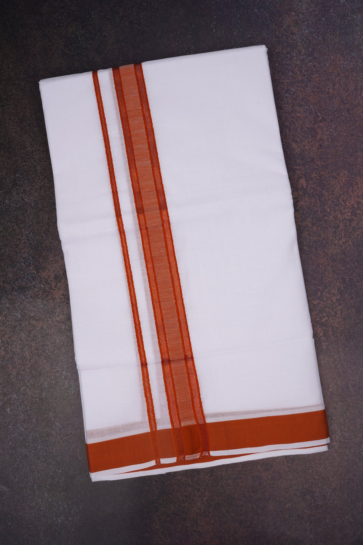 FD-176 W/D DHOTI 3.80 MTR-Orange