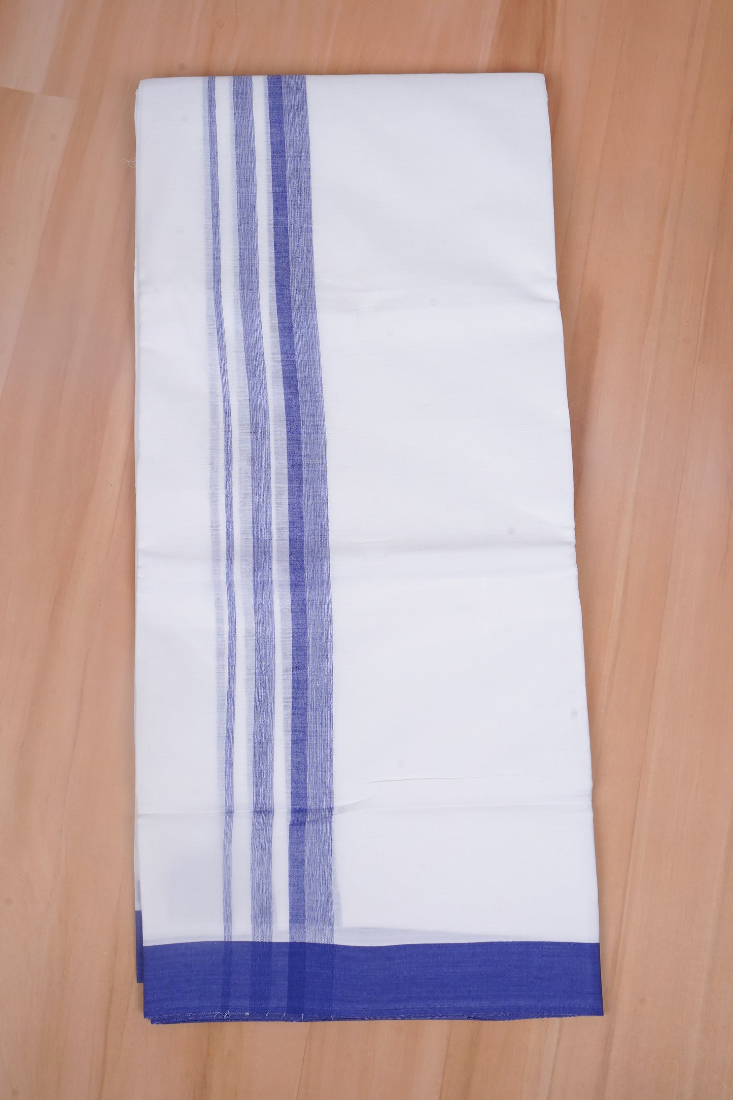 FCD-387 W/D DHOTI 3.80 MTR - Blue
