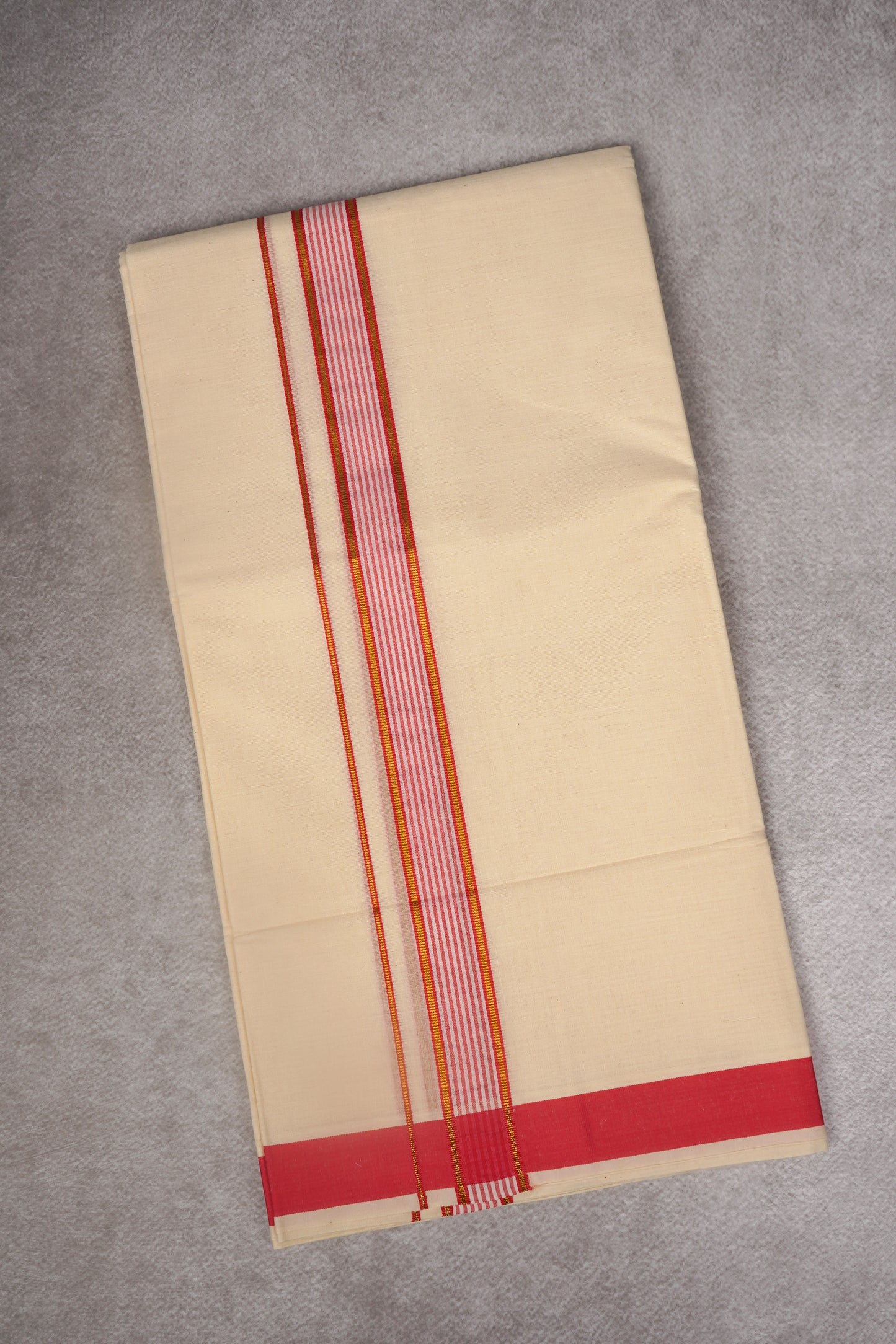 FD-186C C/D DHOTI  3.80 MTR-Orange