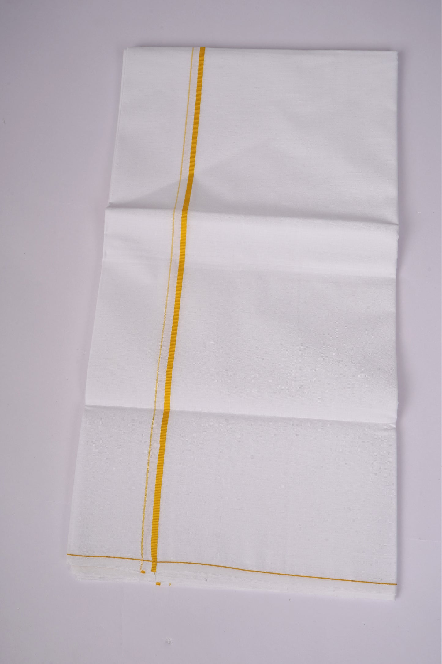 SS-16 W/S DHOTI  1.90 MTR - Yellow