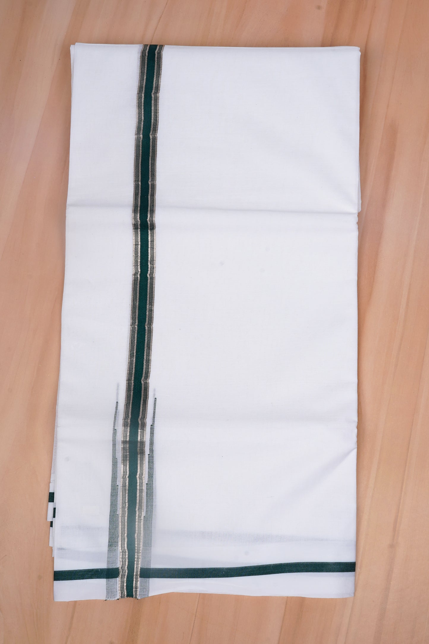 FCD-608 W/D DHOTI 4.00 MTR - Green
