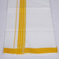 FS-129 W/S DHOTI  1.90 MTR - Yellow