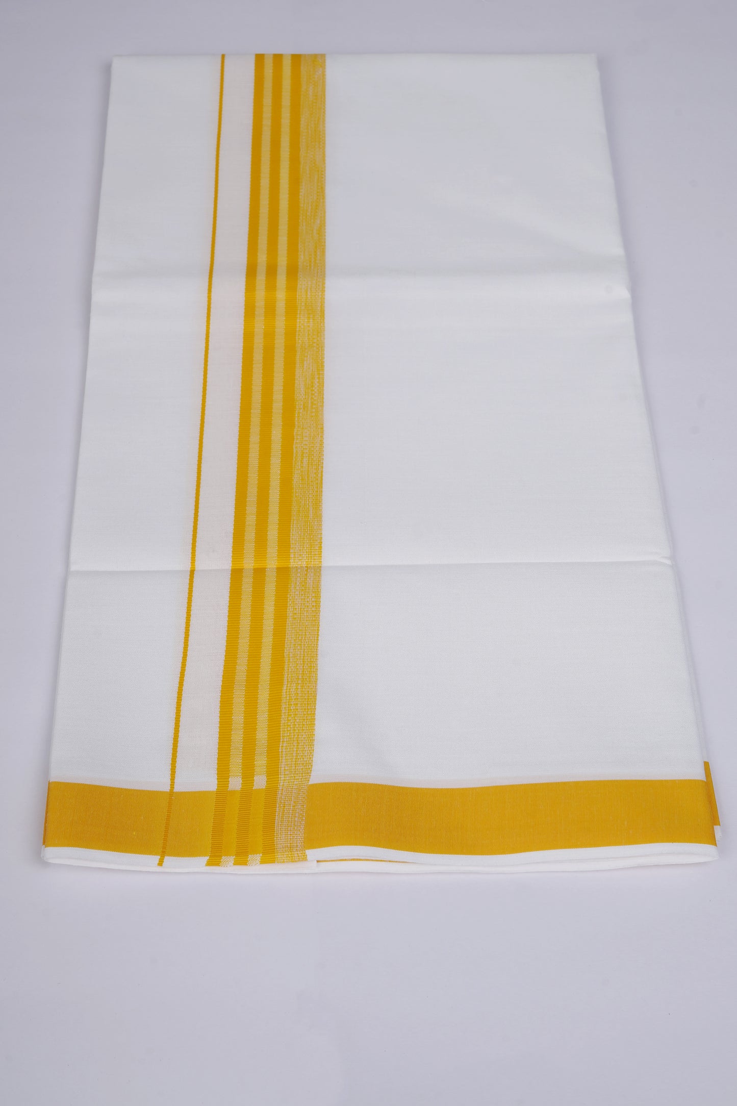 FS-129 W/S DHOTI  1.90 MTR - Yellow