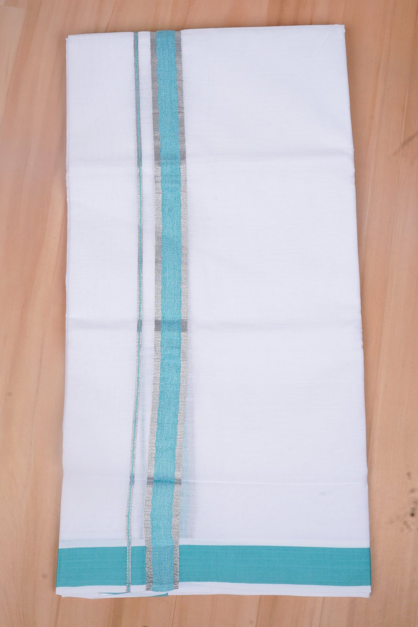 FCD-505 W/D DHOTI 3.80 MTR-Ajantha Blue