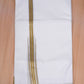 FCD-594 W/D DHOTI 3.80 MTR - Olive Green