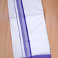 FCD-602 W/D DHOTI 3.80 MTR - Purple