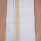 FCD-599 W/D DHOTI 3.80 MTR - Light Yellow
