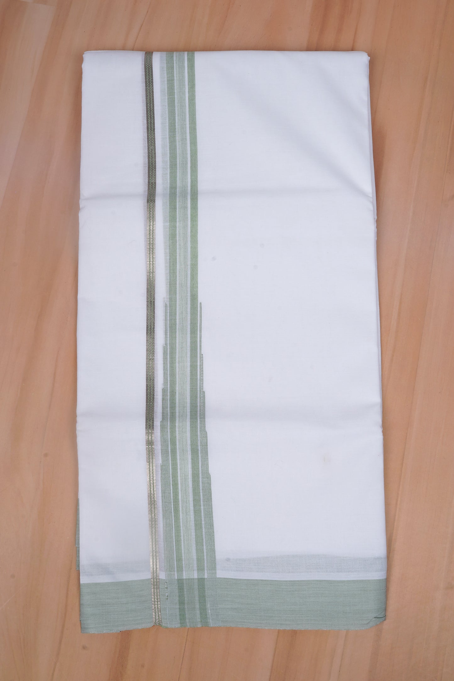 FCD-607 W/D DHOTI 3.80 MTR - Light Green
