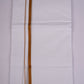 HD-24 W/D DHOTI  3.80 MTR-Brown