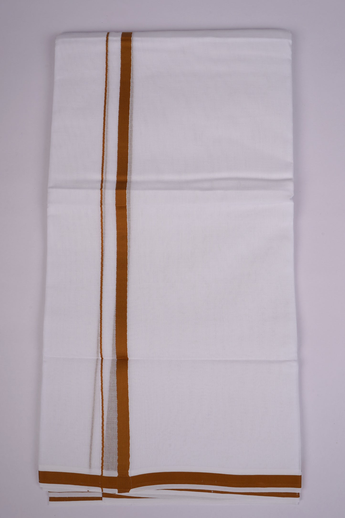 HD-24 W/D DHOTI  3.80 MTR-Brown
