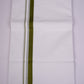 HD-25 W/D DHOTI  3.80 MTR-Dark Green