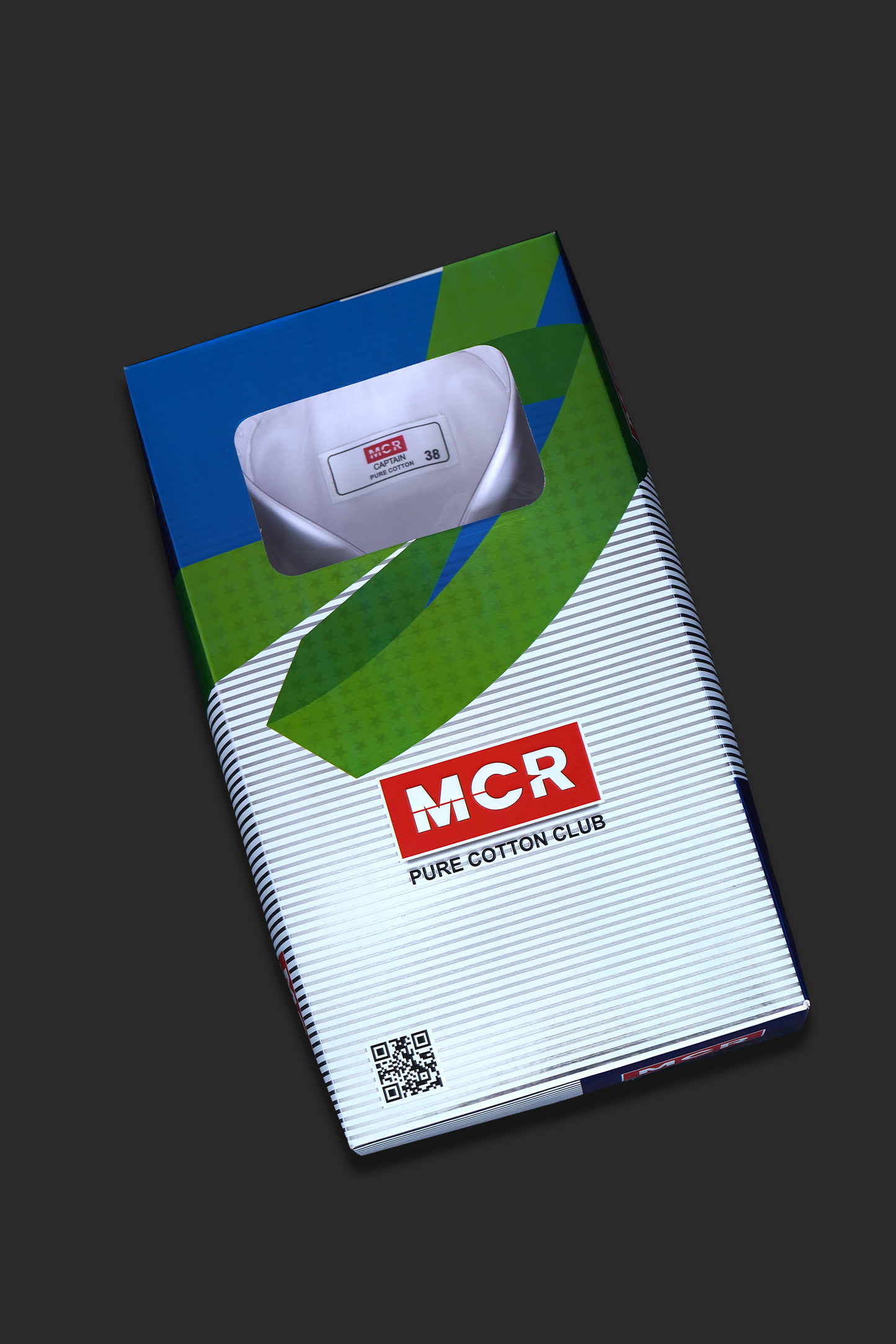 MCR Captain Full Sleeve Formal White Shirt For Men