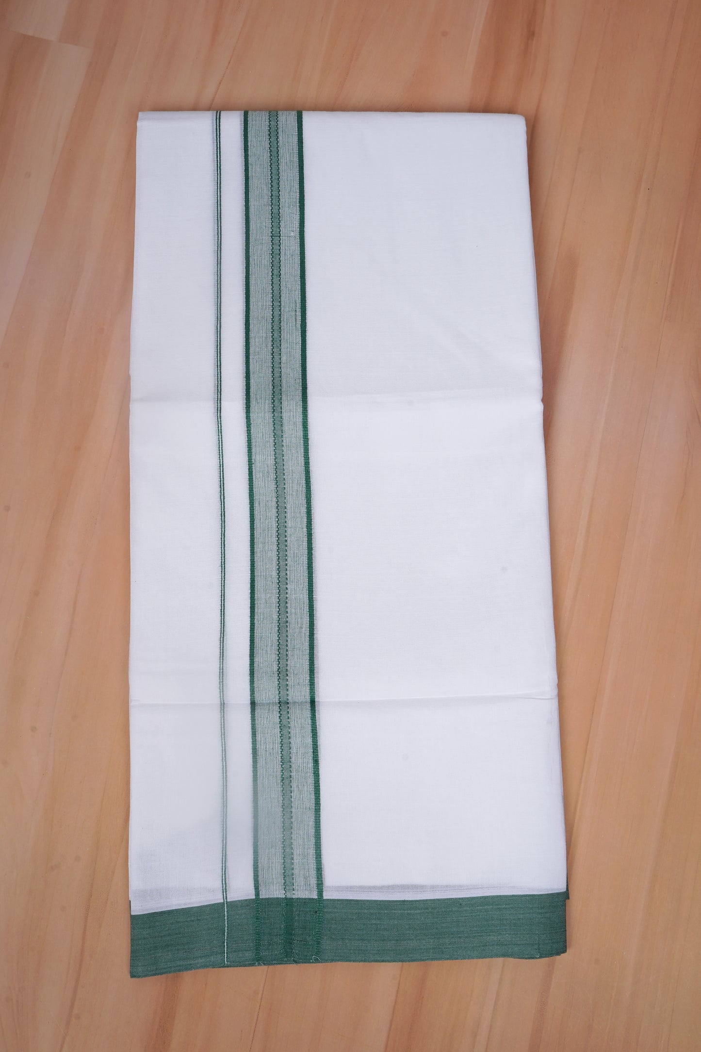 FCD-588 W/D DHOTI 3.80 MTR - Dark Green